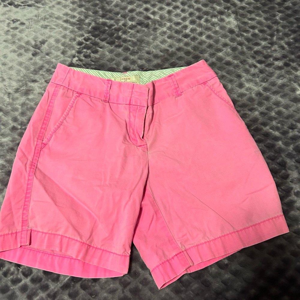 J. Crew Vibrant Pink Women's Bermudas
